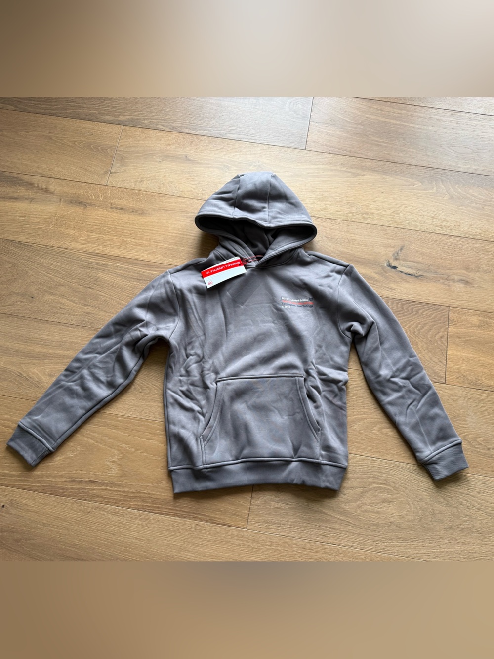 Baseball Lifestyle 101 Max Clark Youth Hoodie - Gray - NEW WITH TAGS